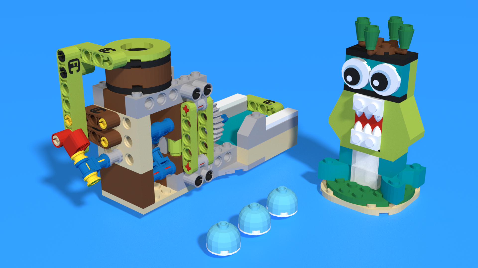FIRST LEGO League BIOGLOW Future Edition Building Instructions