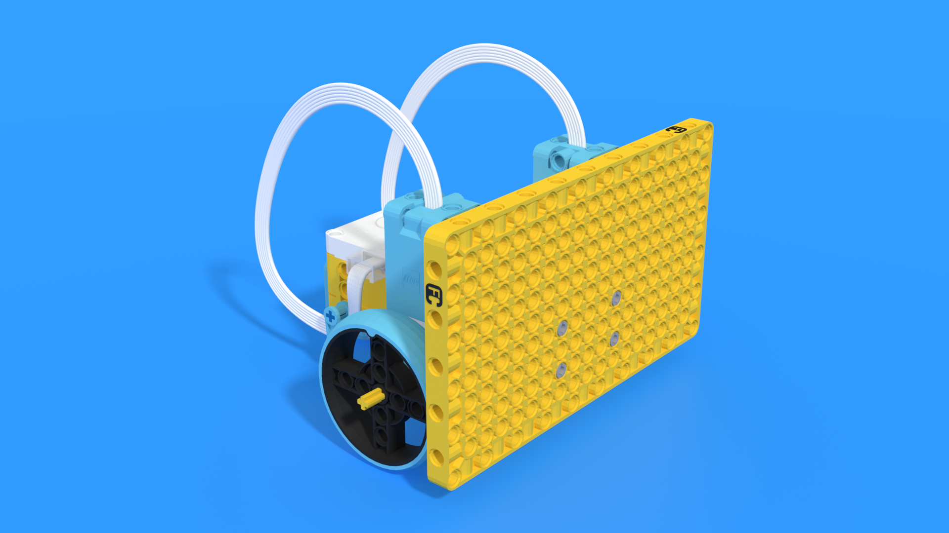 Muur - LEGO SPIKE Prime simple wall for teachers | FLLCasts