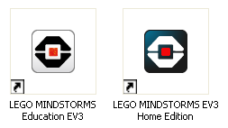 ev3 lab software icons