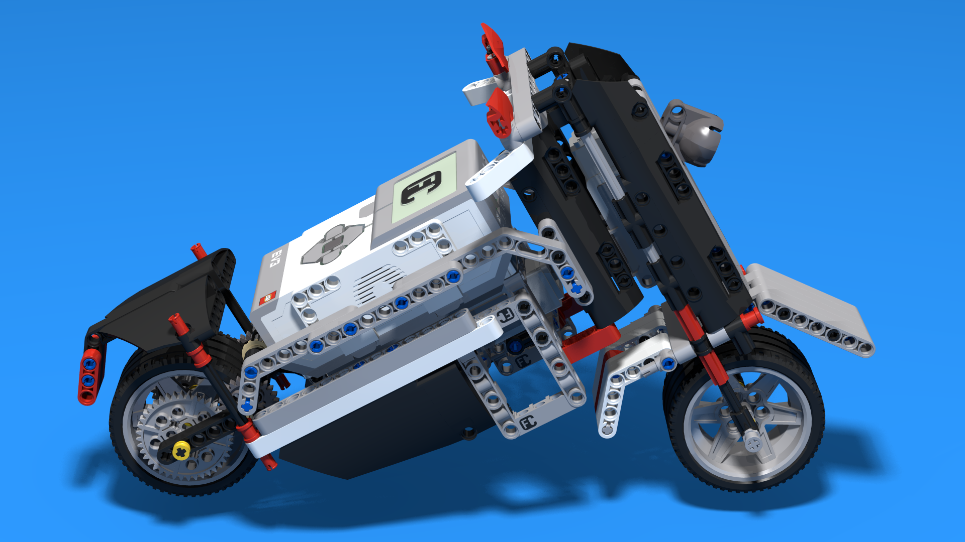 Ninja - Sports Motorcycle built with LEGO Mindstorms EV3 | FLLCasts