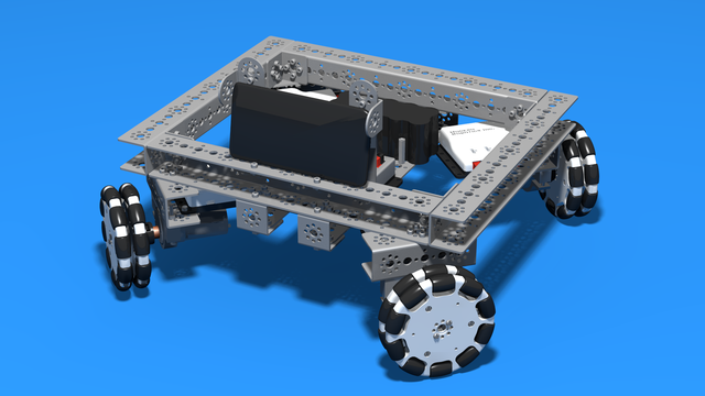 Image for Tetrix Box Robot chassis for FTC competitions