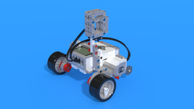 Lego mindstorms self driving hot sale car